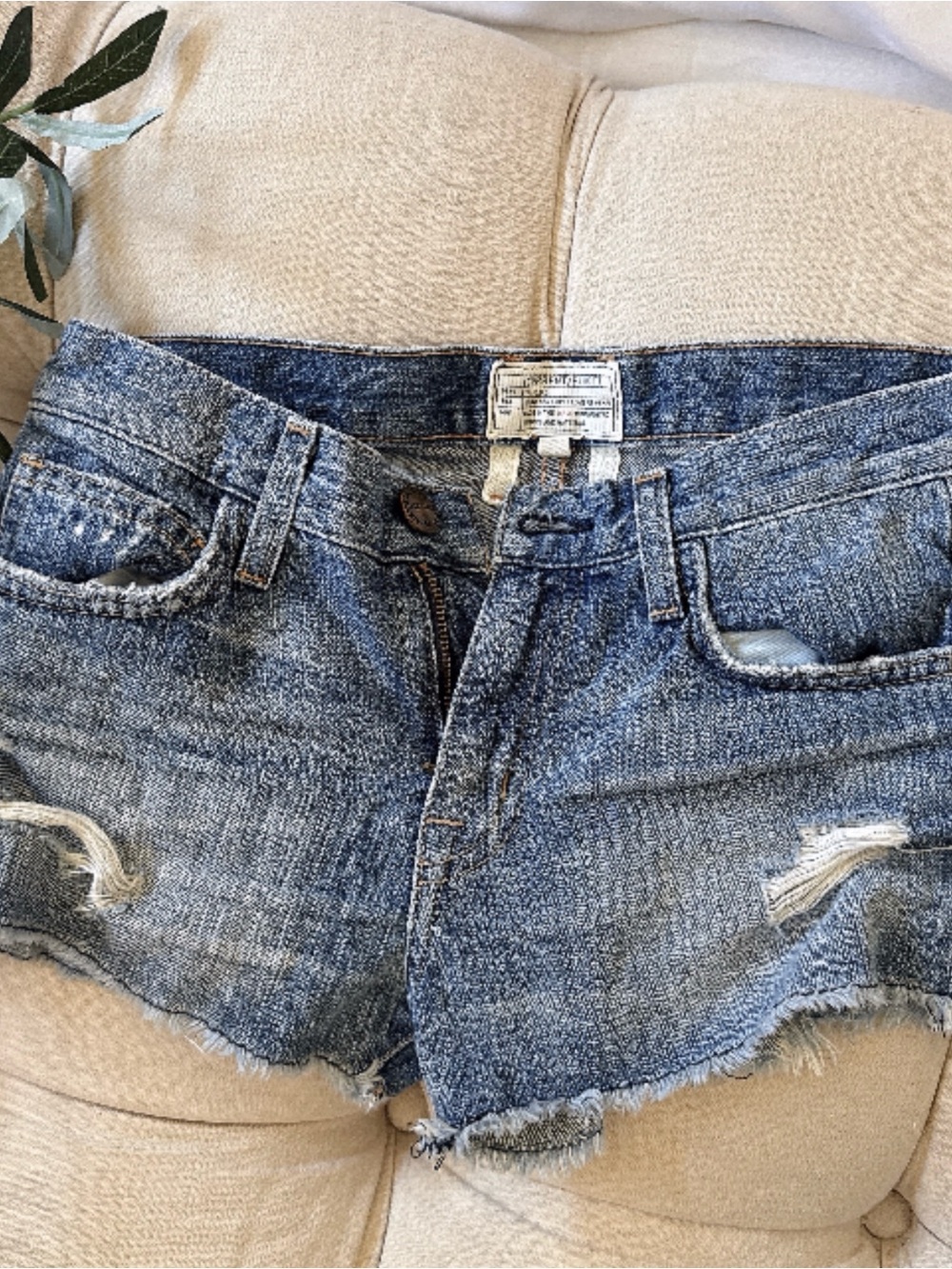 Bundle of 6 denim shorts size 22-23 (size 0) - Picture 5 of 6